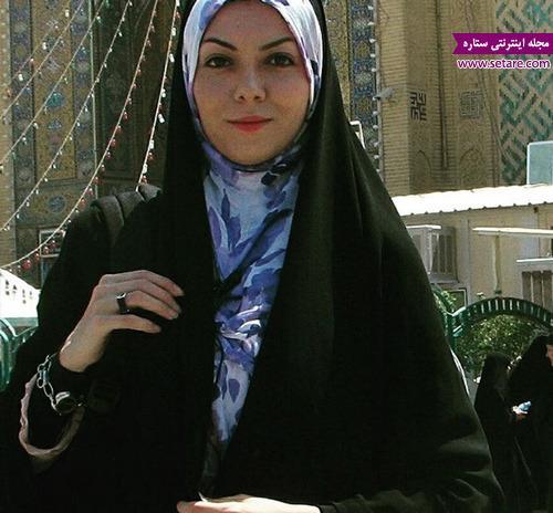 عکس جالب آزاده نامداری در نجف اشرف عکس جالب آزاده نامداری در نجف اشرف