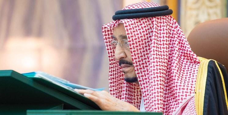 پادشاه سعودی از بیمارستان در نشست وزیران شرکت کرد پادشاه سعودی از بیمارستان در نشست وزیران شرکت کرد