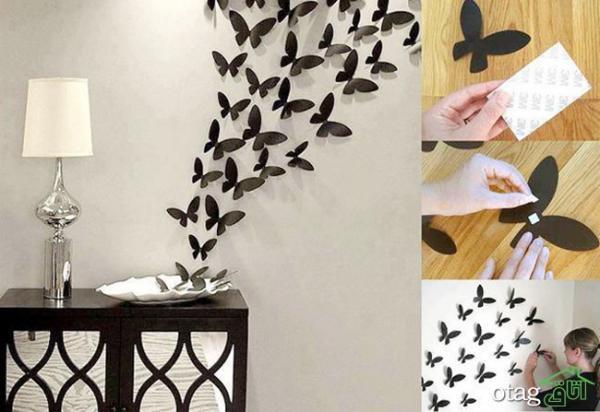 27 عکس جالب از وسایل دکوری دست ساز مناسب برای دیوار خانه