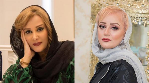 تیپ پلنگی دو خانم بازیگر معروف در مزون لباس