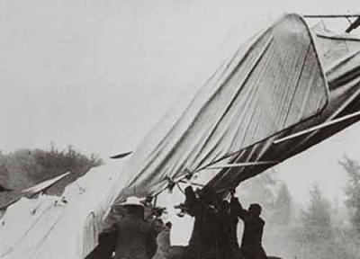 اولین سقوط مرگبار هواپیما کی بود؟