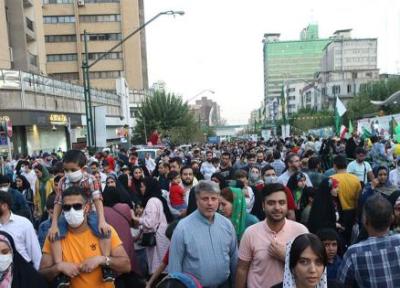 ترافیک شدید در تهران